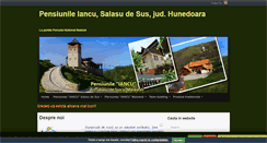 Desktop Screenshot of pensiuneaiancu.ro
